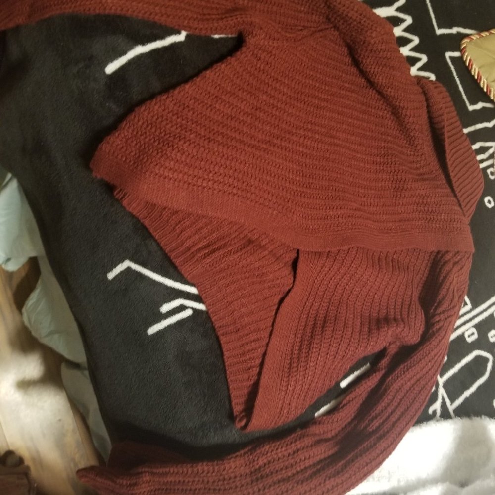 Sweaters purses bathing suits